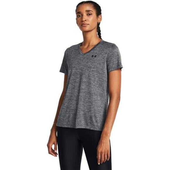 Women's Tech Twist Short Sleeve V Neck - Picture 5 of 5